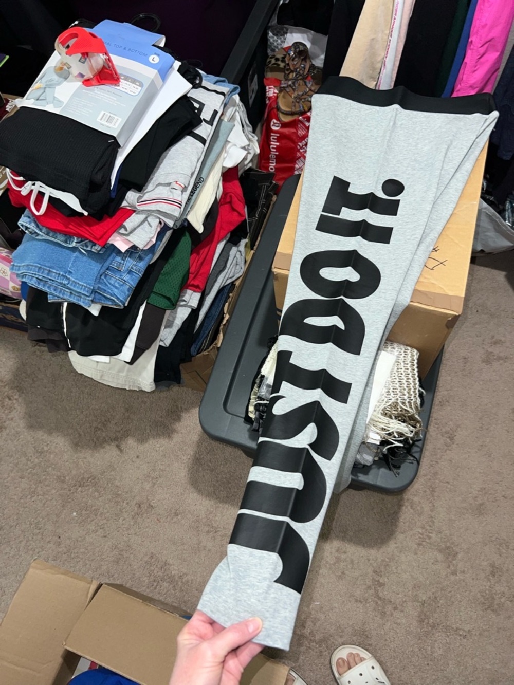 Hanes Snoopy Nike Tee Shirt & Nike Leggings - Picture 10 of 16